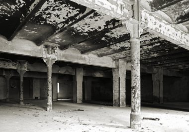 abandoned disused brewery