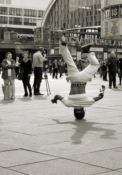 Breakdancer in Berlin — Stock Photo, Image