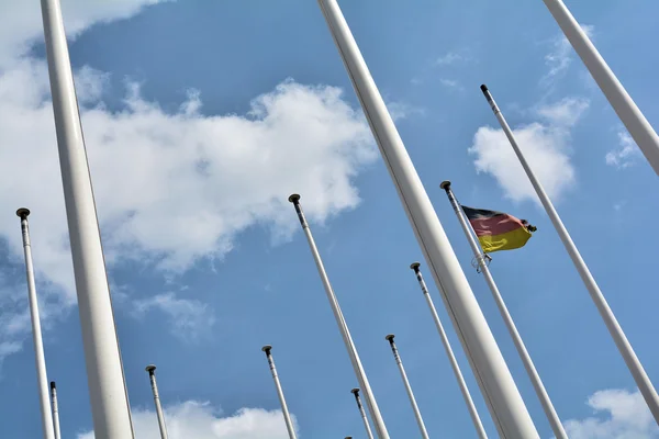 Bandeira alemã — Fotografia de Stock