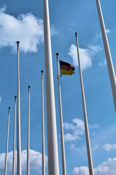 Deutsche Flagge — Stockfoto