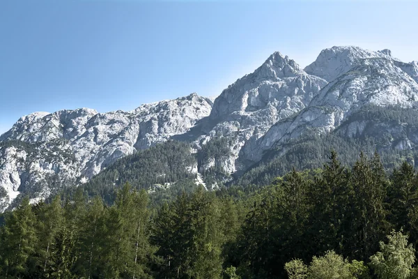 Alpejski krajobraz w Austrii — Zdjęcie stockowe