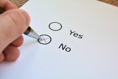 yes or no clipart