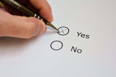 yes or no clipart