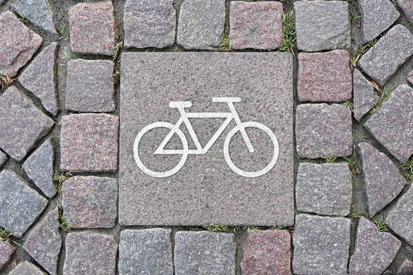 Cykelväg — Stockfoto