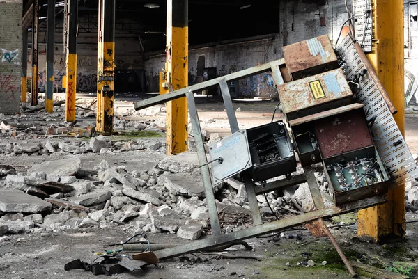 Verlassene Fabrik — Stockfoto