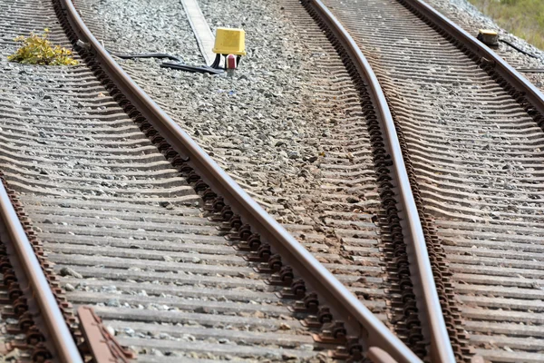 Railroad tracks — Stock Photo, Image