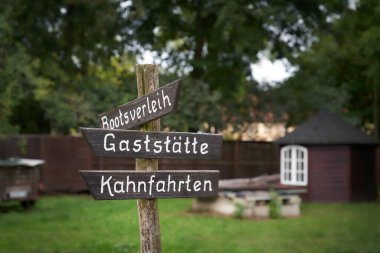 Lubbenau 'daki eğlence faaliyetleri hakkında Almanca 