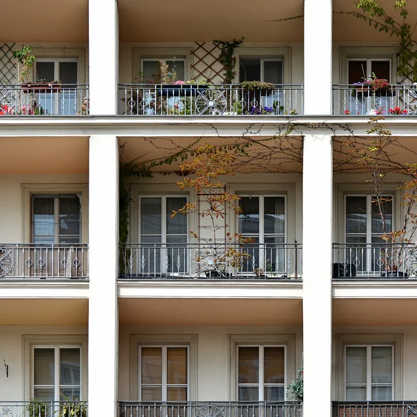 Edificio residenziale a Magdeburgo — Foto Stock