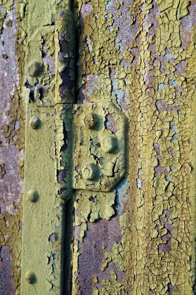 Rusted old steel door — Stock Photo, Image