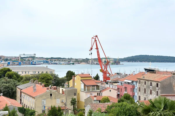 Puerto en Pula — Foto de Stock