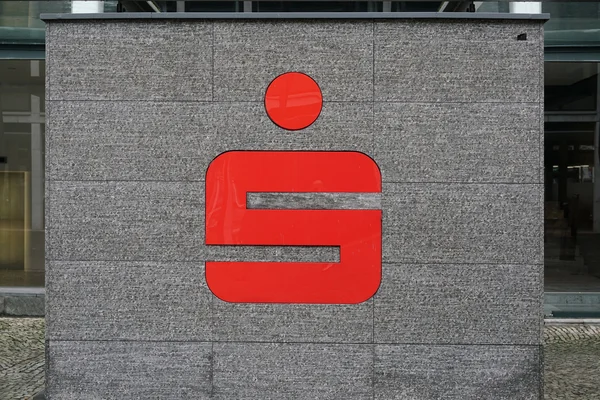 Logo van de spaarbank "Sparkasse" — Stockfoto