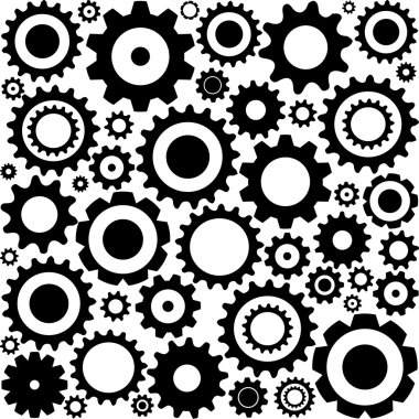 vektör gears arka plan
