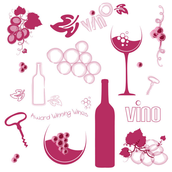 Векторное вино
