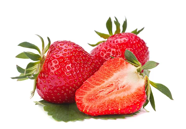 Strawberry on white — Stock Photo, Image