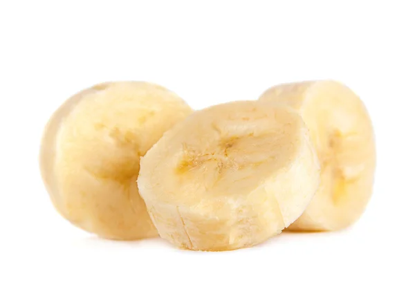 Fatia redonda de banana — Fotografia de Stock