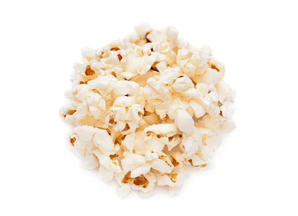 Popcorn-Snack auf Weiß — Stockfoto