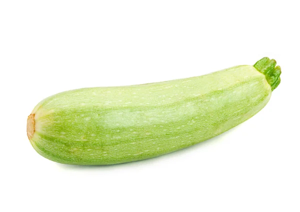 Calabacín vegetal en blanco — Foto de Stock