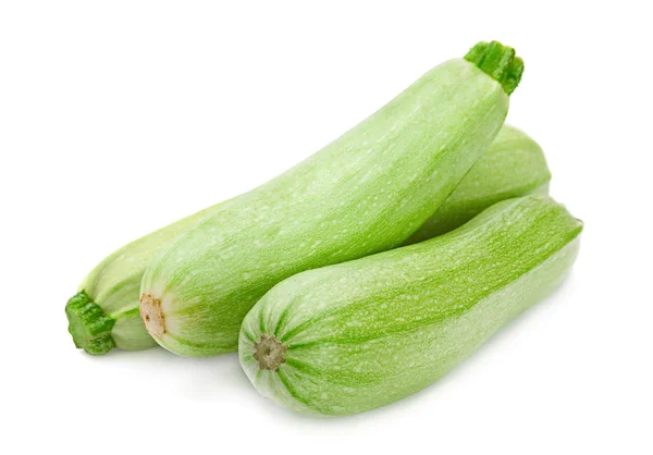 Calabacín vegetal en blanco — Foto de Stock