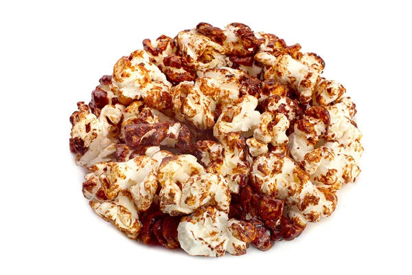 Popcorn in Karamell glasiert — Stockfoto