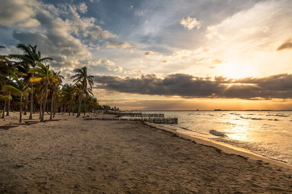 Playa norte tramonto — Foto Stock