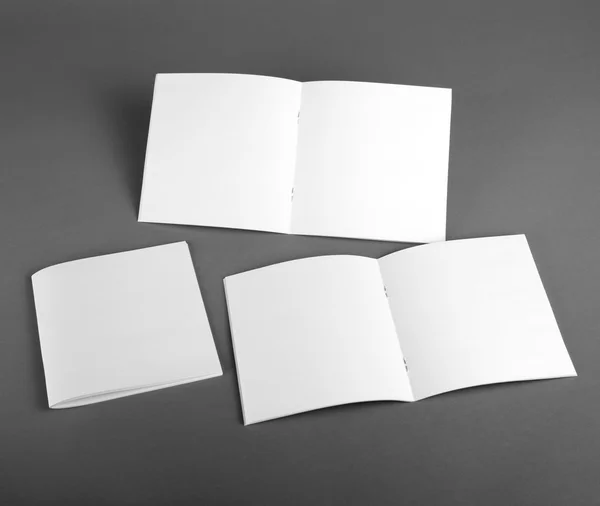 Boş katalog, broşür, dergiler, sahte kitap.