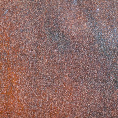 Metal bir arka plan. Metal yüzey paslı ve kalın.