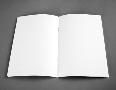 Boş katalog, broşür, dergiler, sahte kitap