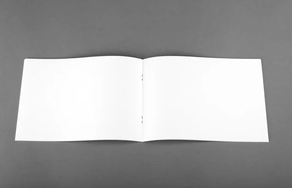 Catálogo em branco, brochura, revistas, livro mock up — Fotografia de Stock