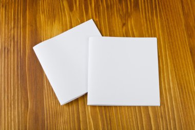 Boş katalog, broşür, kitap sahte