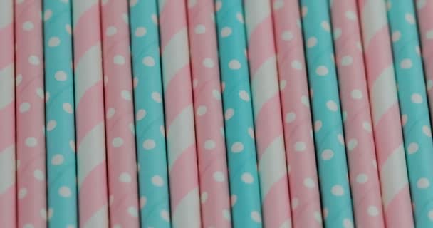 Rotation Wrapping Paper Rolls — Stock Video