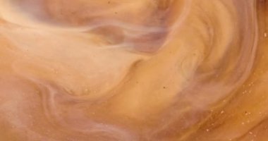 Sıvı boya sıçrama ve girdapla karıştırılmış sanat eserleri.