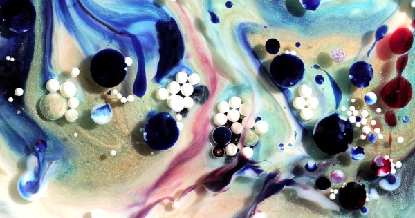 Schöne Acrylfarbe Abstrakten Hintergrund Farbige Marmor Mischtintenabstraktion — Stockfoto