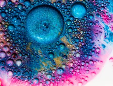 Güzel akrilik renkli soyut arkaplan. Renkli mermer karışık mürekkep soyutlaması