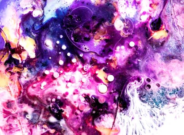 Güzel akrilik renkli soyut arkaplan. Renkli mermer karışık mürekkep soyutlaması