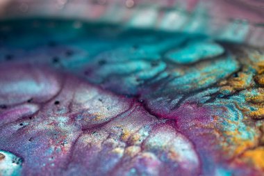 Güzel akrilik renkli soyut arkaplan. Renkli mermer karışık mürekkep soyutlaması