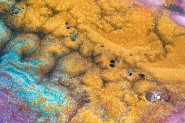 Güzel akrilik renkli soyut arkaplan. Renkli mermer karışık mürekkep soyutlaması