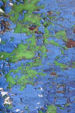 Metal bir arka plan. Metal yüzey paslı ve kalın.