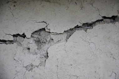 Arkaplan ya da doku olarak beton alçı duvar