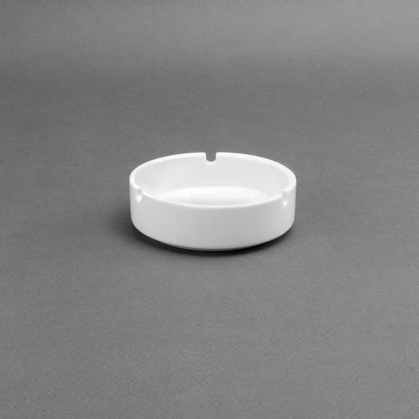 White ceramic ashtray — Stock Photo, Image