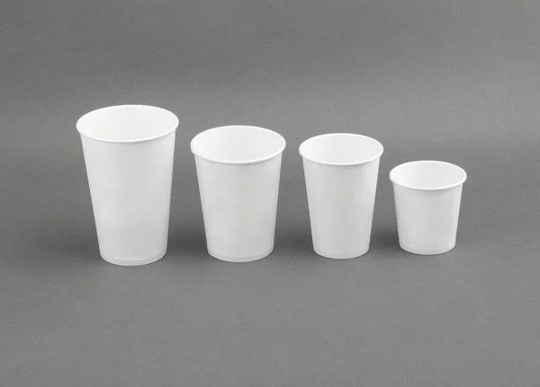 Розміри чашки для пиття кави . — стокове фото