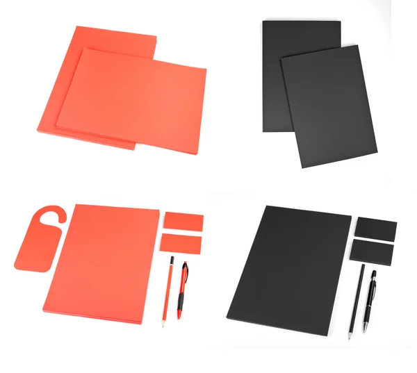 Stationery set design. Stationery template. Corporate identity. — Stock Photo, Image