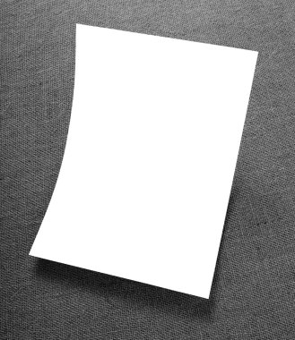 boş afiş poster tasarım yerine ahşap üzerine.