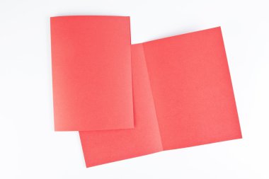 Dergi, kitapçık, kartpostal, kartvizit veya broşür mockup te