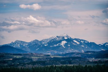 wendelstein dağ Alpleri'nde görüntülemek