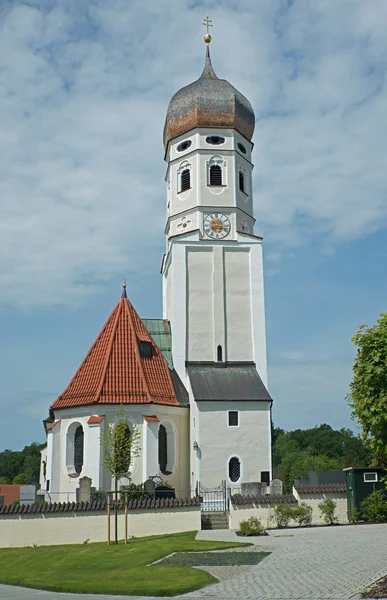 Village church erling near andechs — Stock Photo, Image