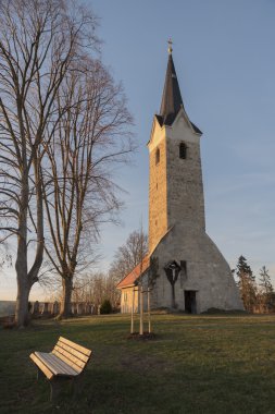 tezgah dinlenme ile eski köy Kilisesi