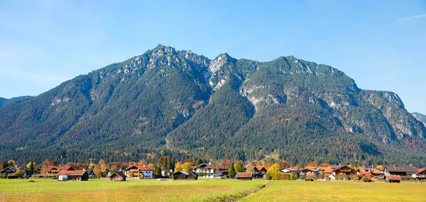 Tourist Resort Garmisch Kramer Mountain View Bavarian Alps — Stock Photo, Image