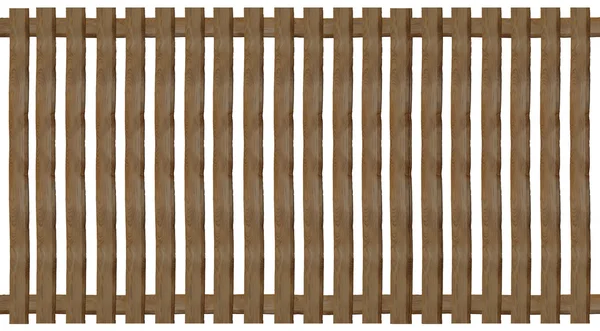 Деревянный поворотный забор — стоковое фото