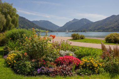 Lakeside mesire ve spa güzel flowerbed, Schlöndorff Bahçe