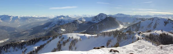 Paysage alpin d'hiver allemagne — Photo